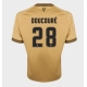 Maillot de foot Crystal Palace Cheick Doucoure #28 Extérieur vêtements 2025-26 Manches Courtes